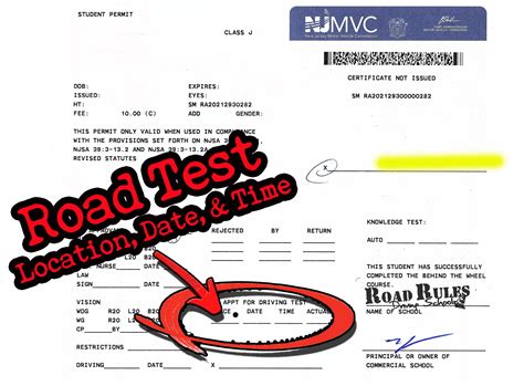 how hard is the nj road test|dmv appointment for road test.